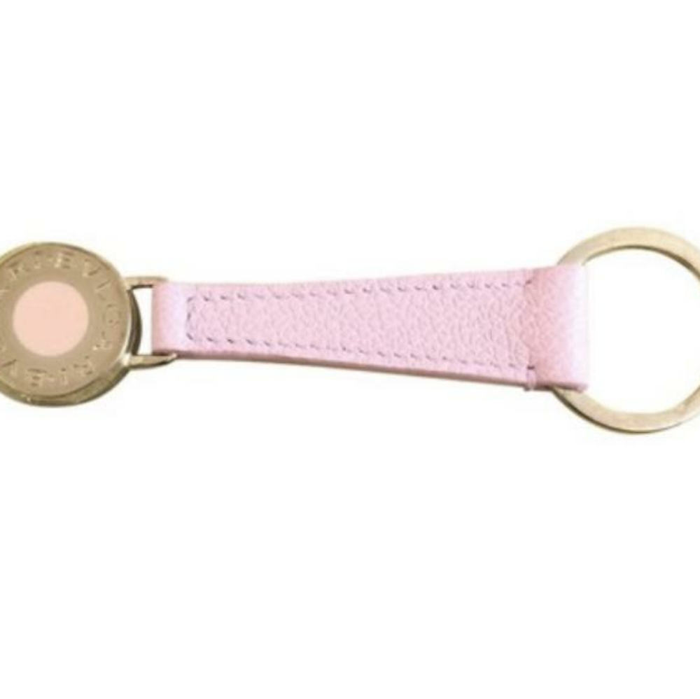Bvlgari pink keychain